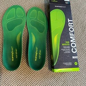 Superfeet Insoles Comfort Max, Men’s 11.5-13 or women’s 12.5+, new in box